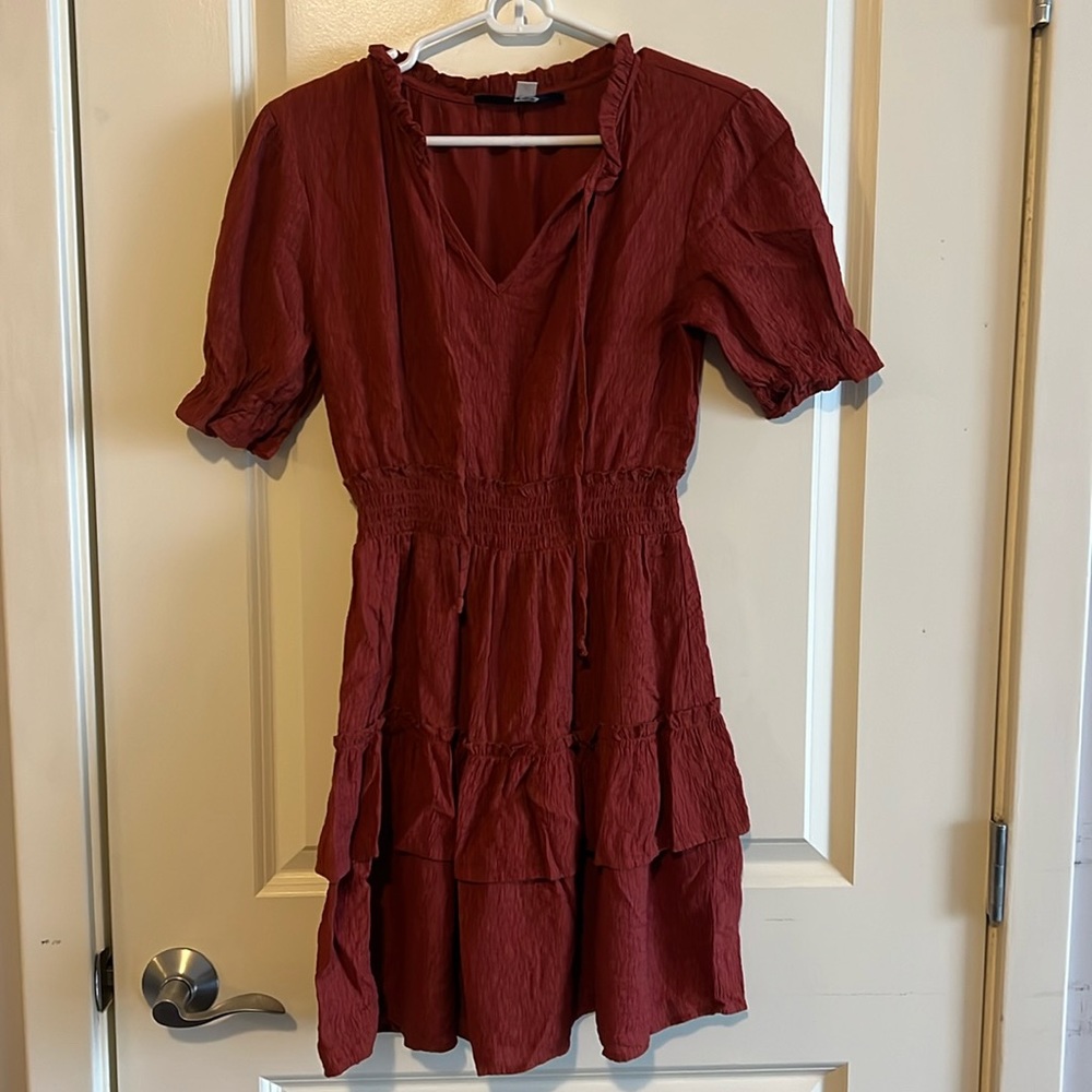 Beautiful Burnt Orange Dress